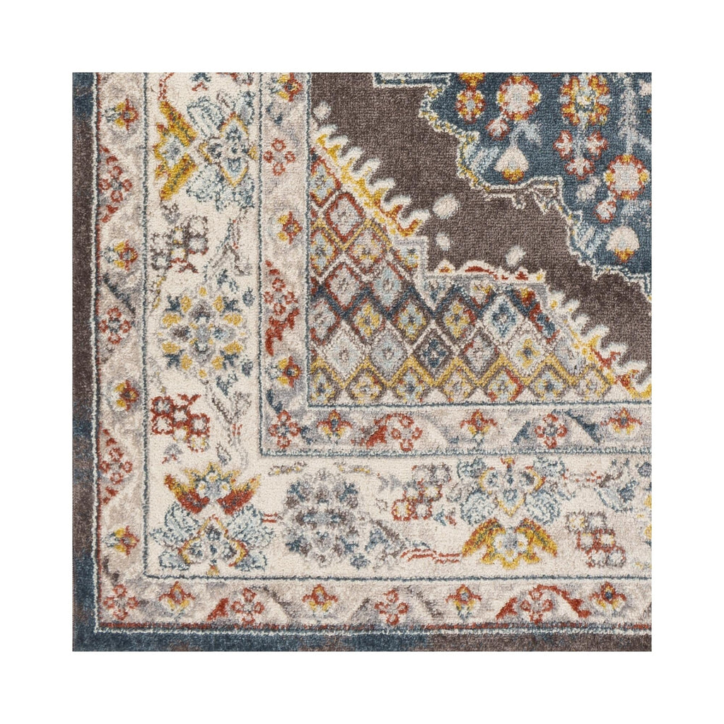 Livabliss Ankara Updated Traditional Medallion Area Rug