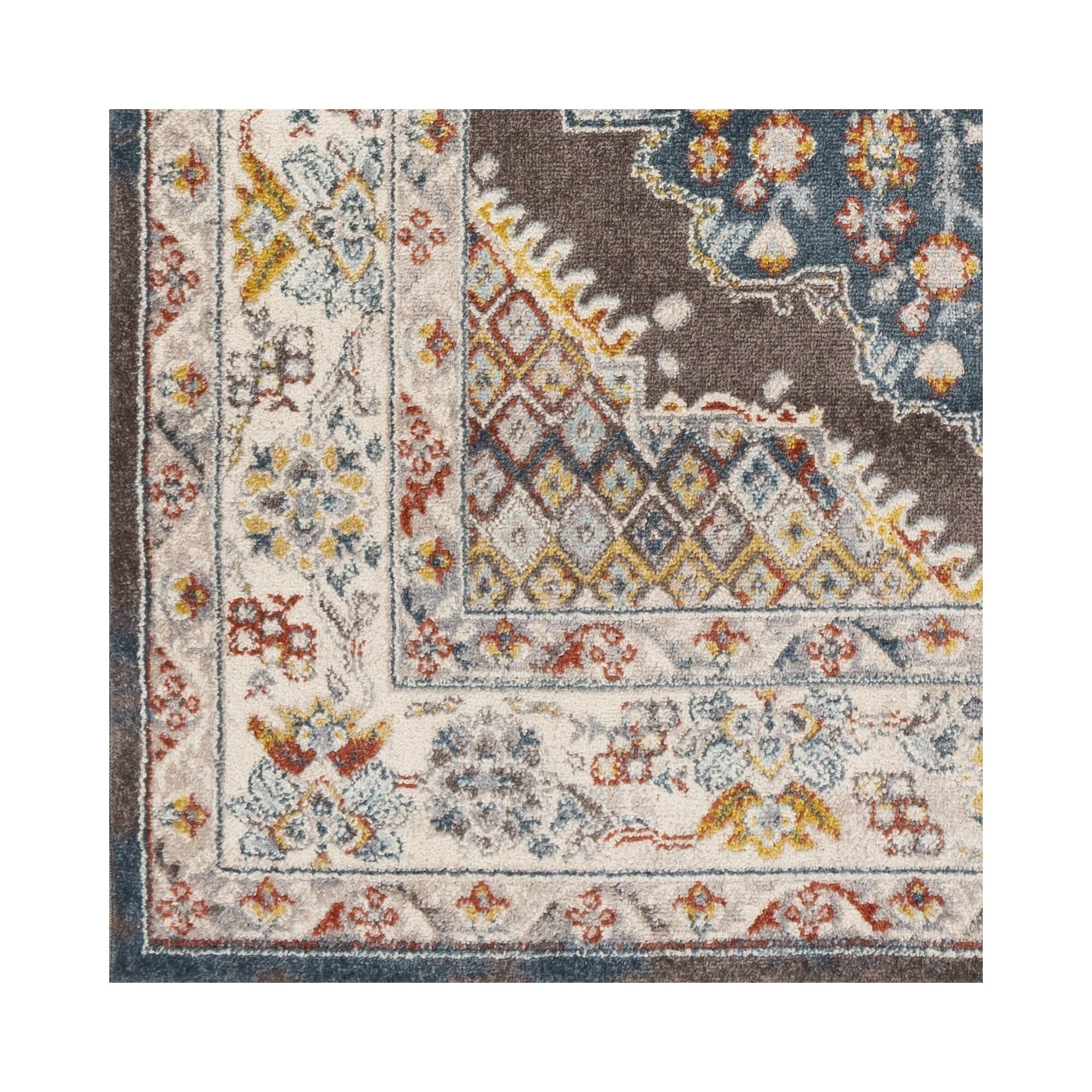 Livabliss Ankara Updated Traditional Medallion Area Rug
