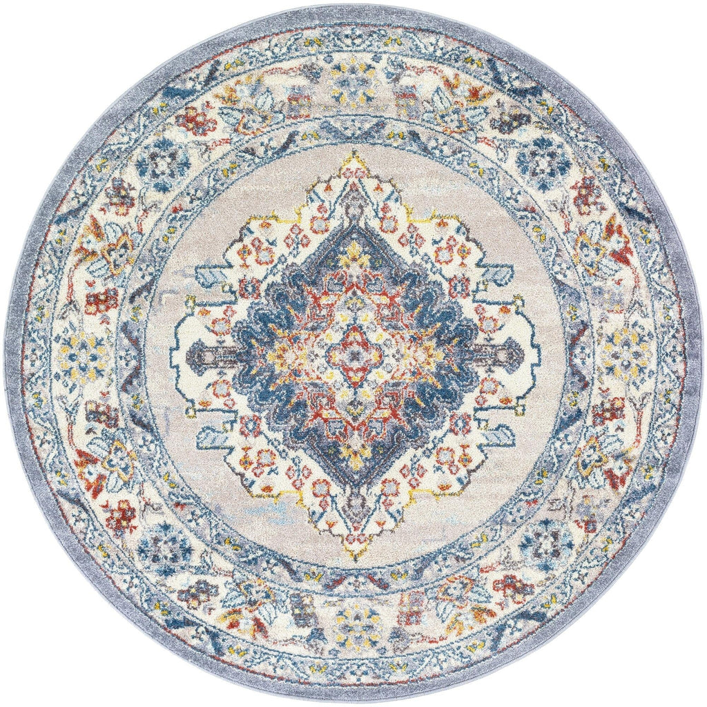 Livabliss Ankara Updated Traditional Medallion Area Rug