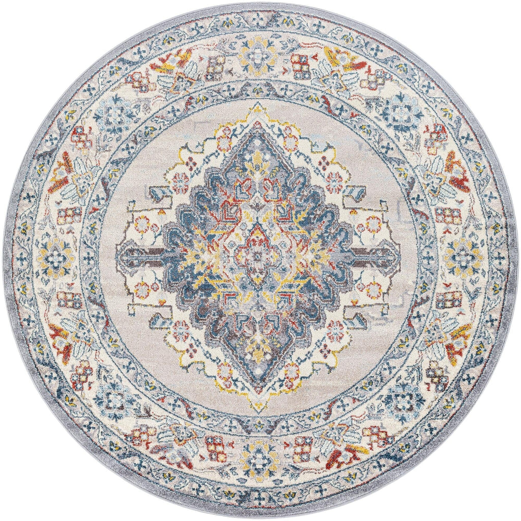 Livabliss Ankara Updated Traditional Medallion Area Rug