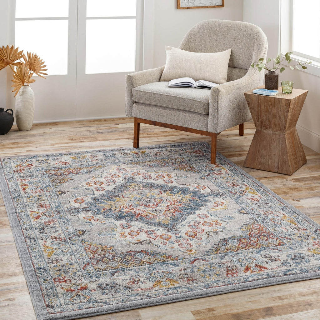 Livabliss Ankara Updated Traditional Medallion Area Rug