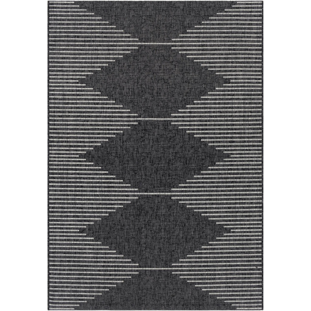 Livabliss Eagean Bohemian Diamond Outdoor Area Rug