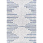 Livabliss Eagean Bohemian Diamond Outdoor Area Rug