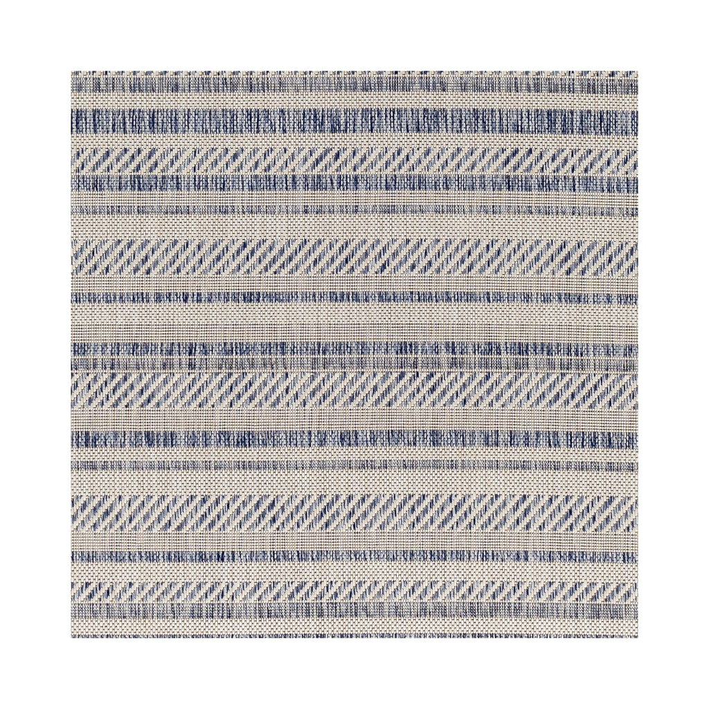 Livabliss Eagean Bohemian Stripe Outdoor Area Rug