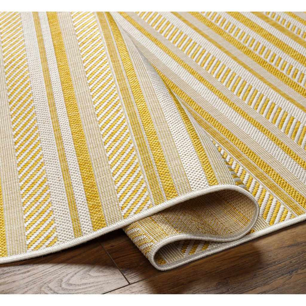 Livabliss Eagean Bohemian Stripe Outdoor Area Rug