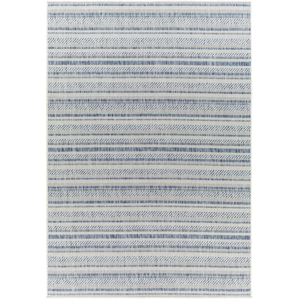 Livabliss Eagean Bohemian Stripe Outdoor Area Rug