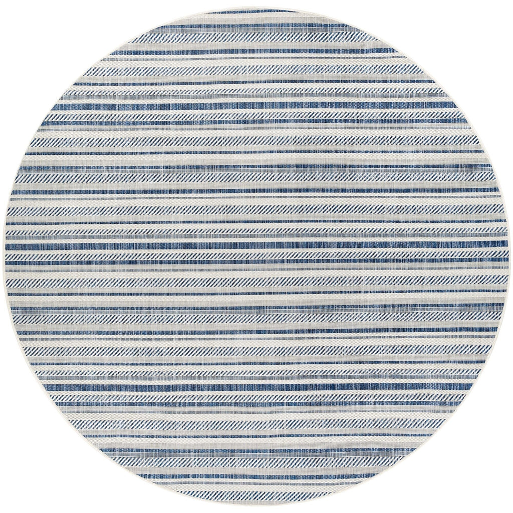 Livabliss Eagean Bohemian Stripe Outdoor Area Rug