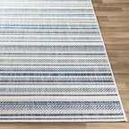 Livabliss Eagean Bohemian Stripe Outdoor Area Rug