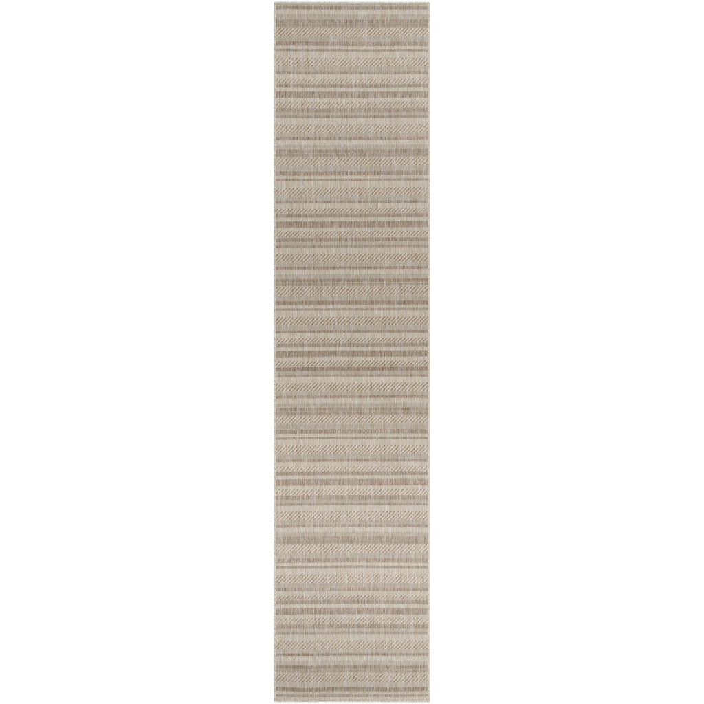 Livabliss Eagean Bohemian Stripe Outdoor Area Rug