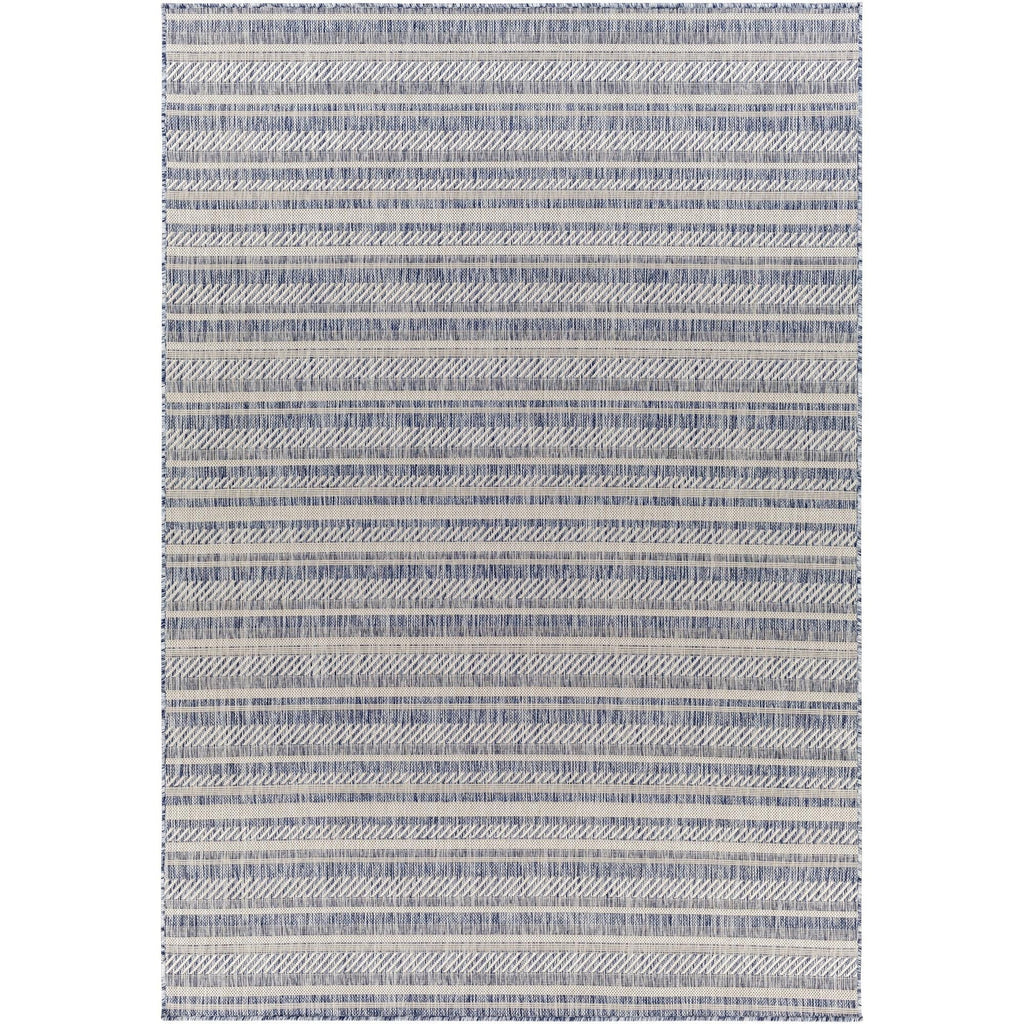 Livabliss Eagean Bohemian Stripe Outdoor Area Rug