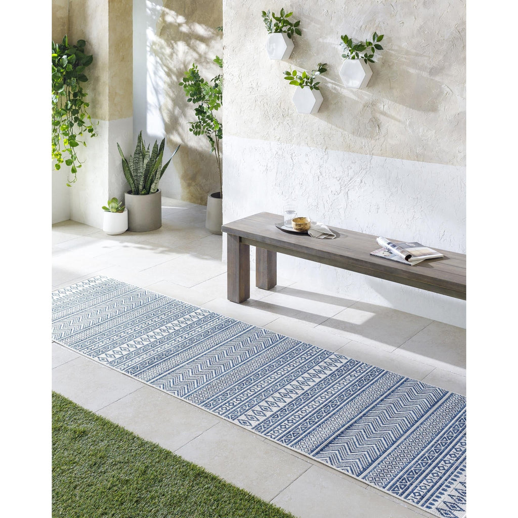 Livabliss Eagean Bohemian Tribal Outdoor Area Rug