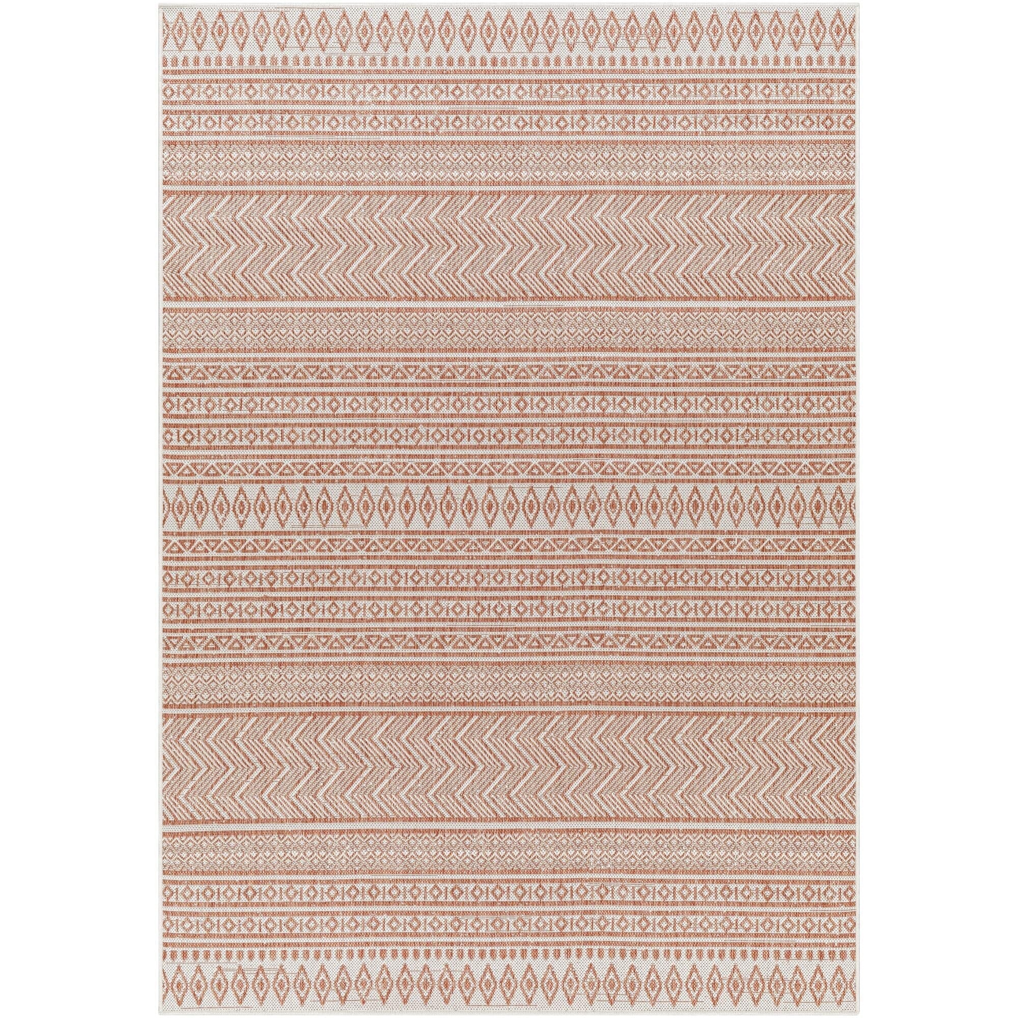 Livabliss Eagean Bohemian Tribal Outdoor Area Rug
