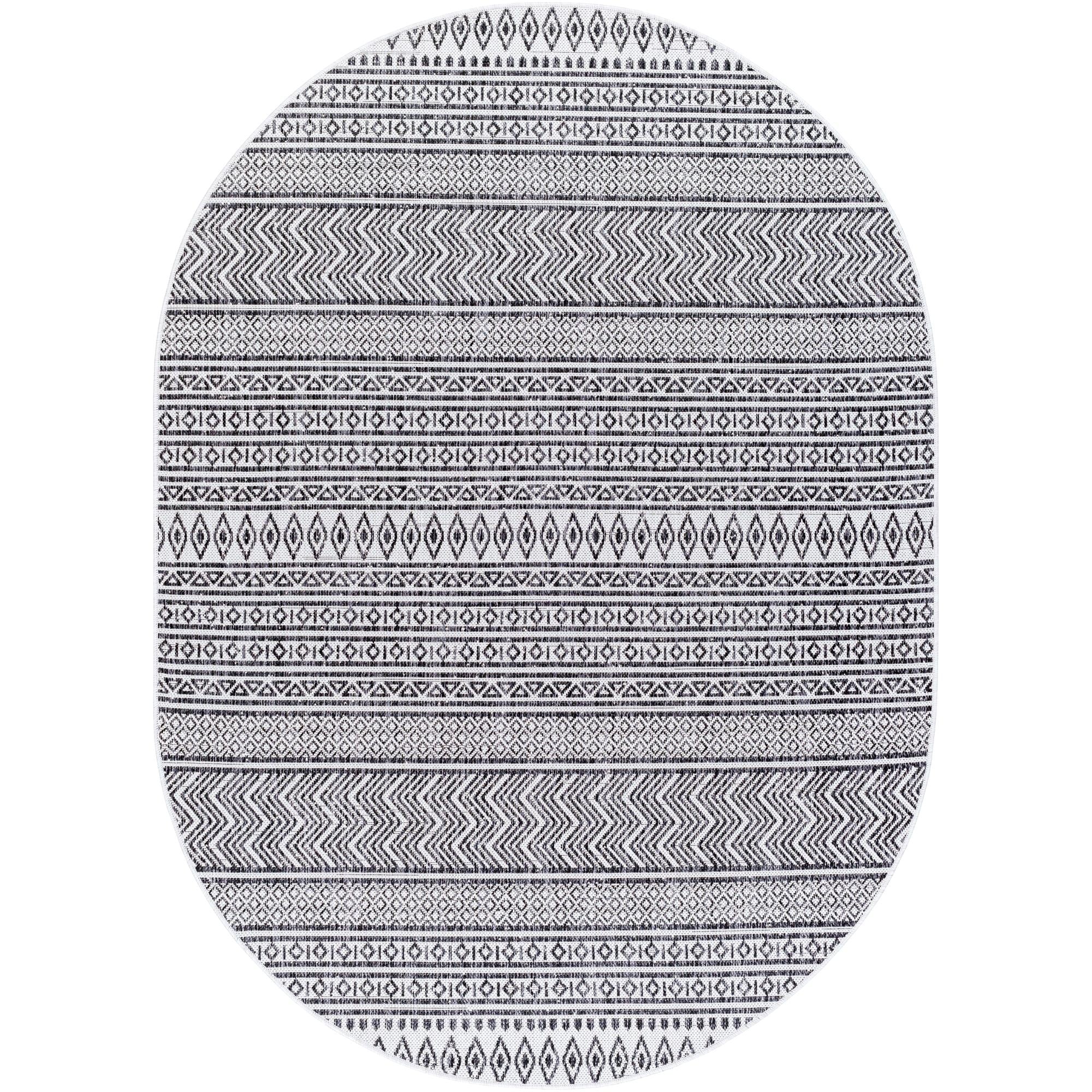Livabliss Eagean Bohemian Tribal Outdoor Area Rug