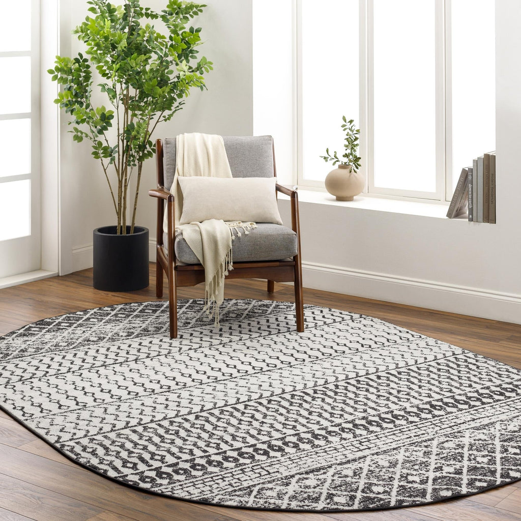 Livabliss Elaziz Moroccan Geometric Area Rug