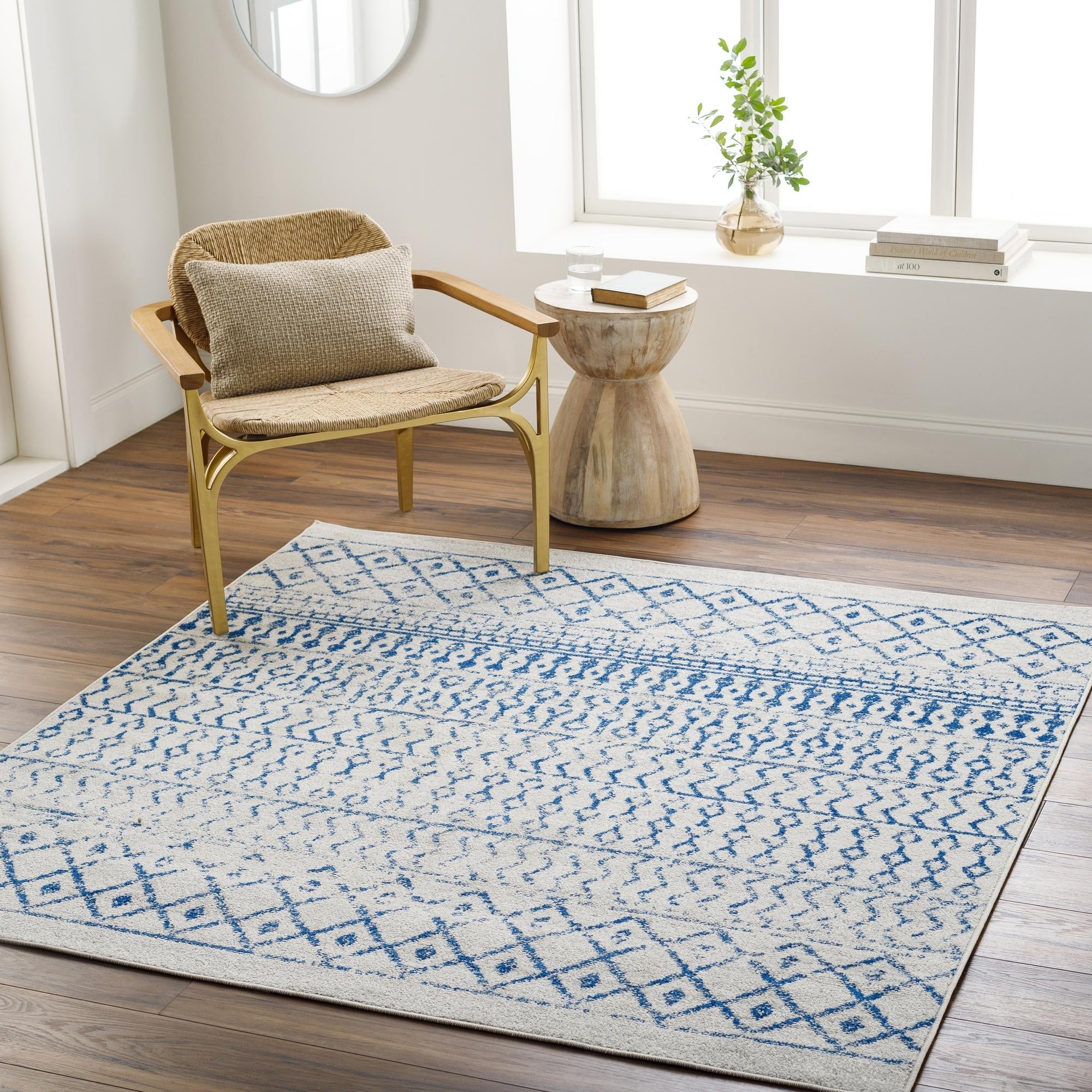 Livabliss Elaziz Moroccan Geometric Area Rug