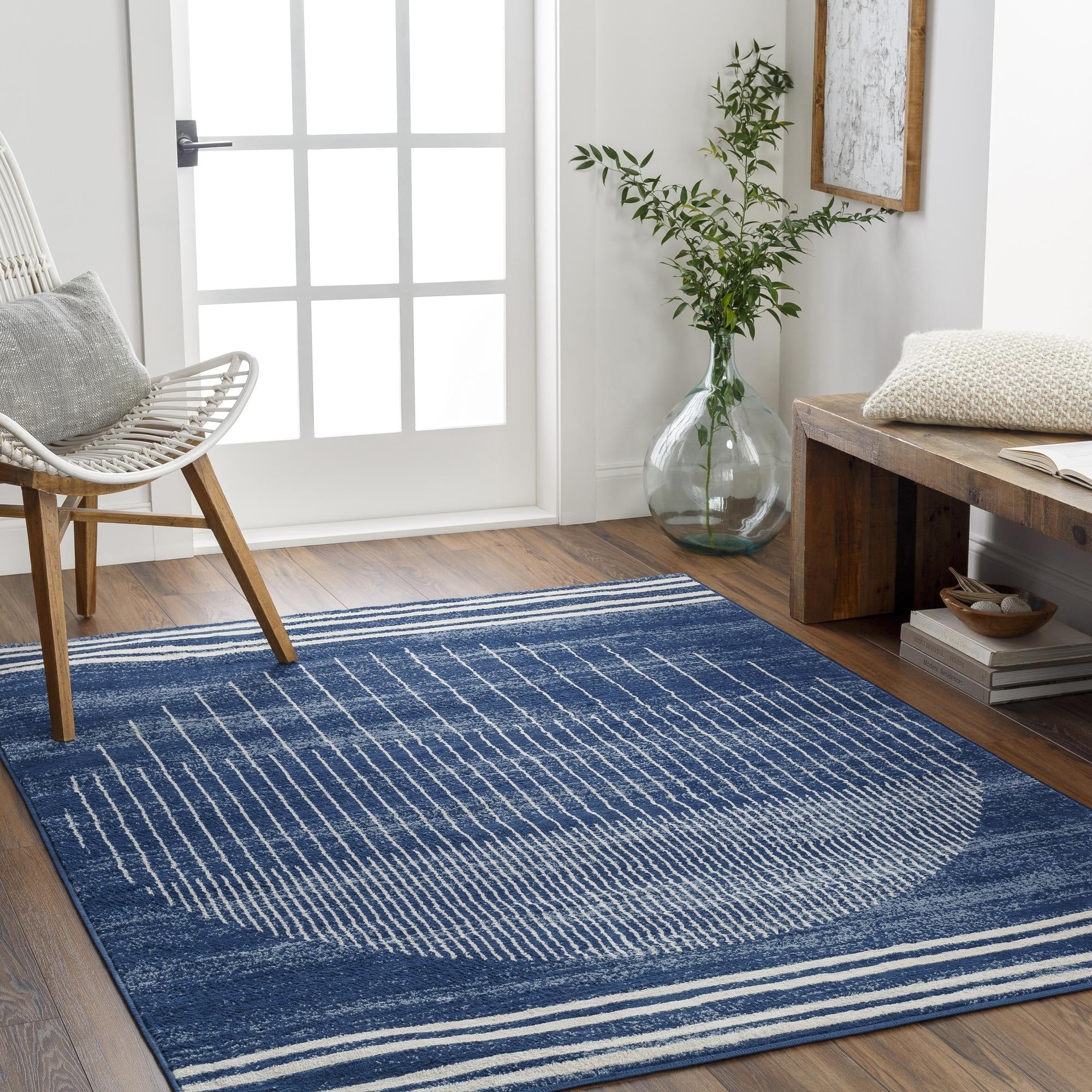 Livabliss Floransa Minimalist Ombre Area Rug