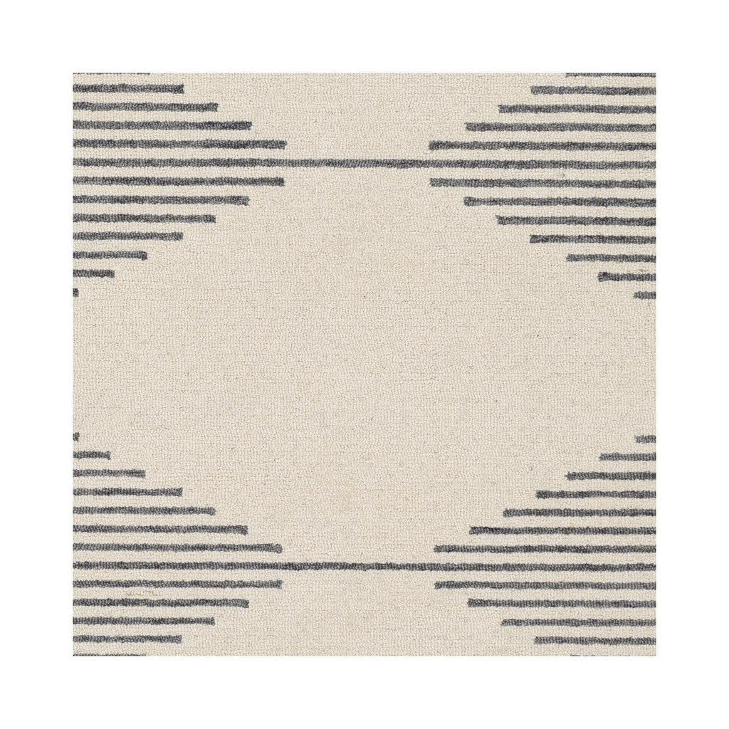 Livabliss Granada Minimalist Diamond Hand Tufted Area Rug