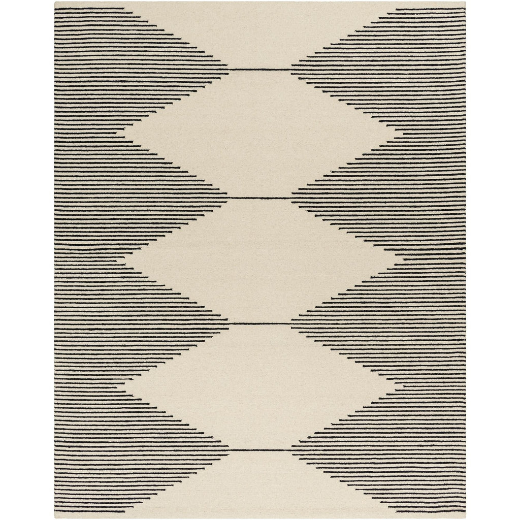 Livabliss Granada Minimalist Diamond Hand Tufted Area Rug