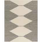 Livabliss Granada Minimalist Diamond Hand Tufted Area Rug