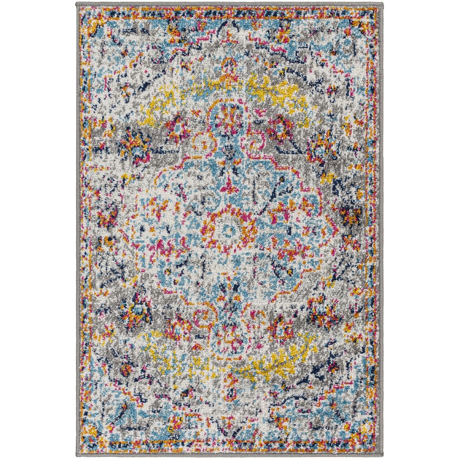 Livabliss Harput Updated Traditional Medallion Area Rug