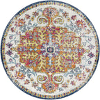 Livabliss Harput Updated Traditional Medallion Area Rug