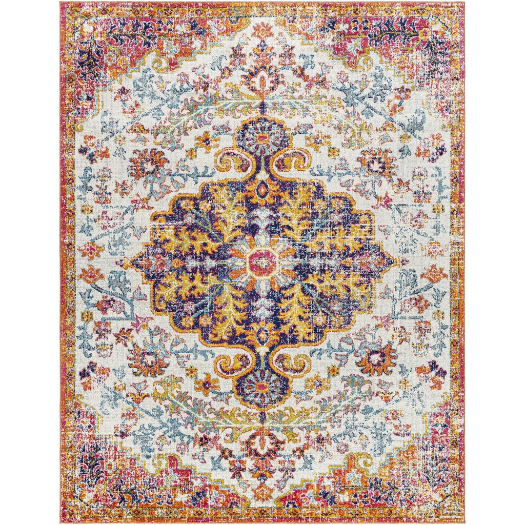 Livabliss Harput Updated Traditional Medallion Area Rug