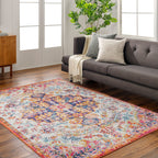Livabliss Harput Updated Traditional Medallion Area Rug