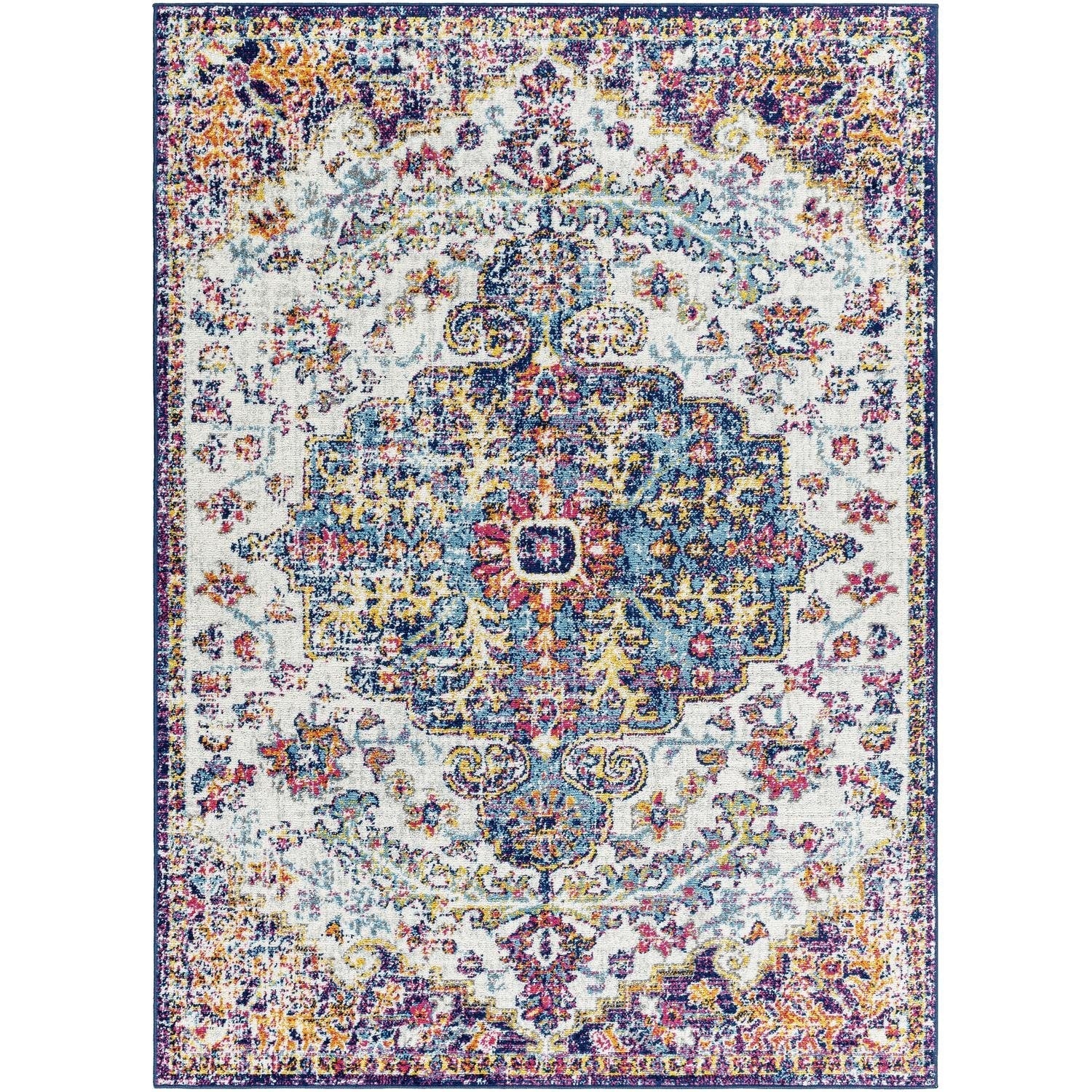 Livabliss Harput Updated Traditional Medallion Area Rug