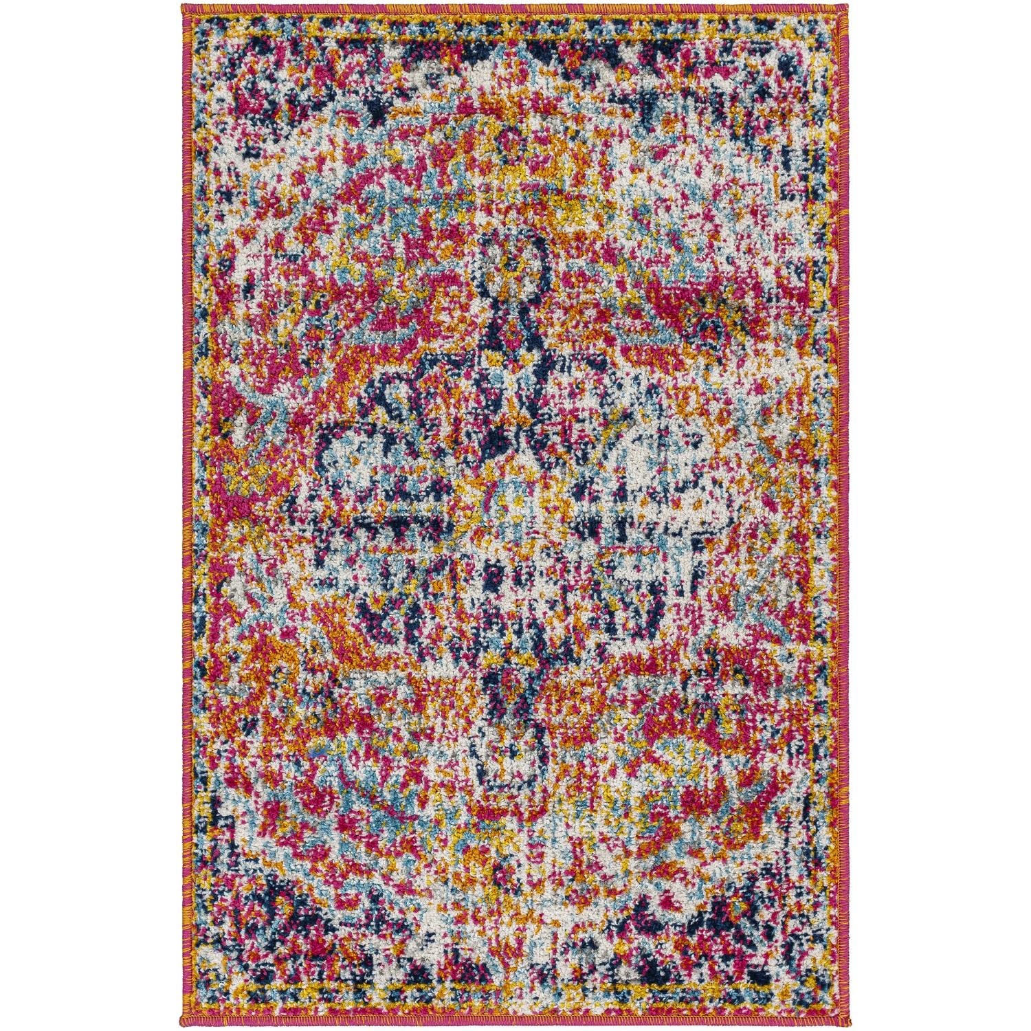 Livabliss Harput Updated Traditional Medallion Area Rug