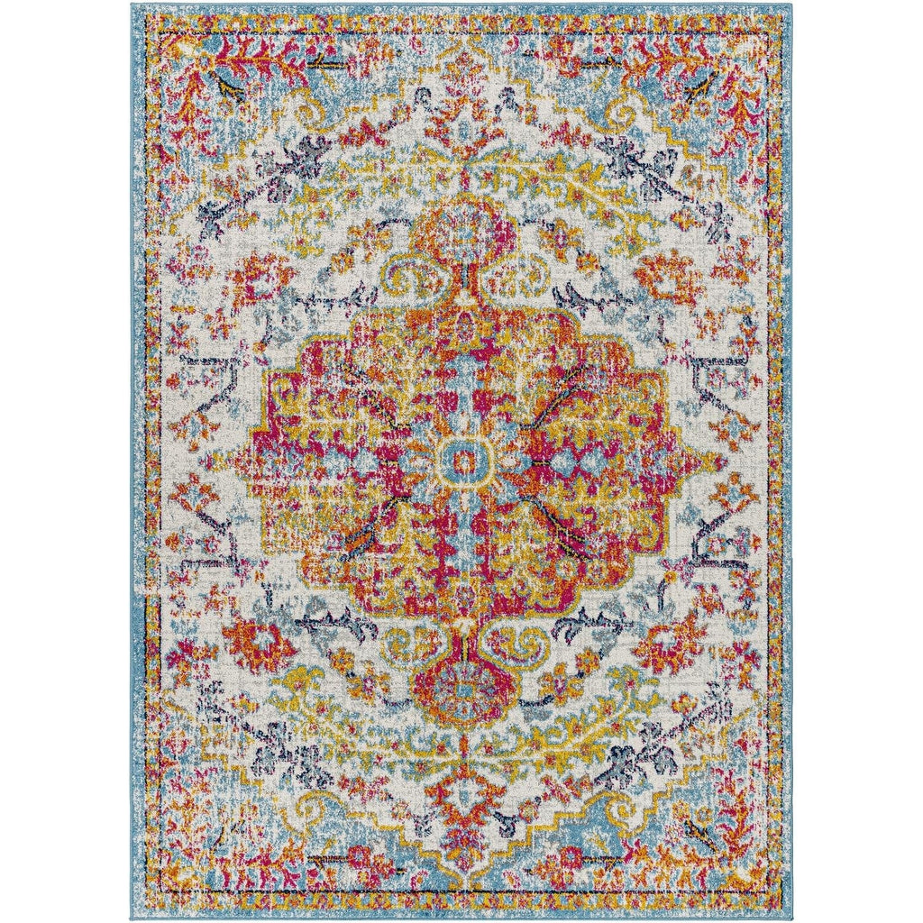 Livabliss Harput Updated Traditional Medallion Area Rug