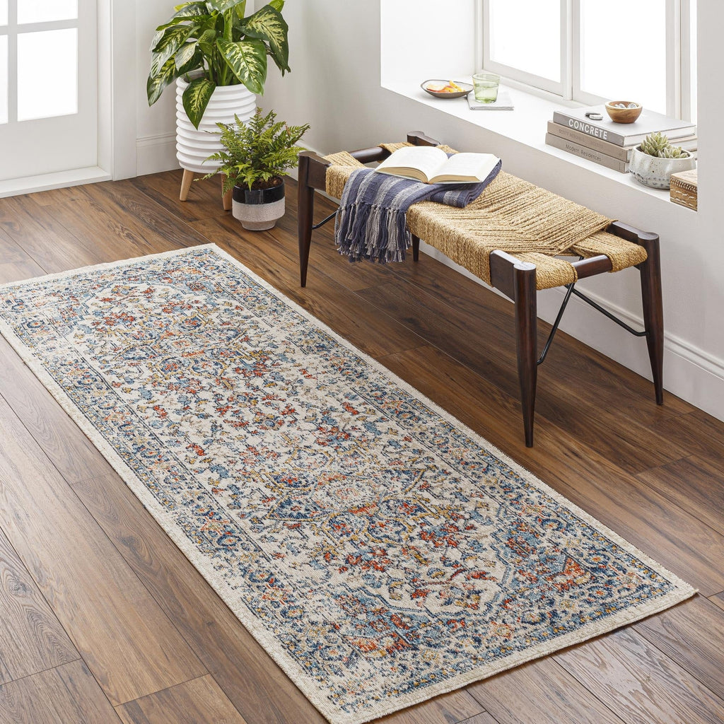 Livabliss Huntington Beach Updated Traditional Medallion Outdoor Area Rug