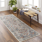 Livabliss Huntington Beach Updated Traditional Medallion Outdoor Area Rug