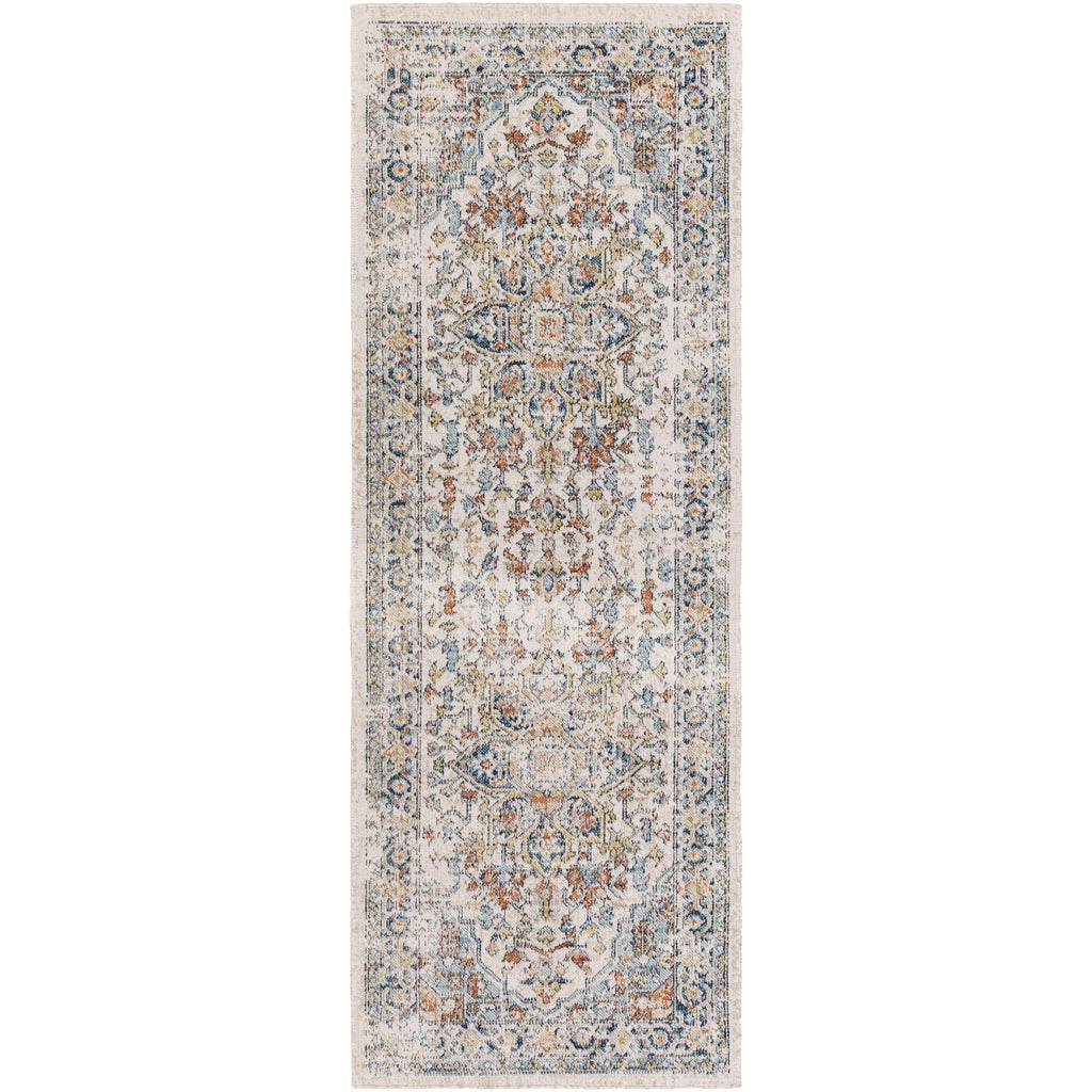 Livabliss Huntington Beach Updated Traditional Medallion Outdoor Area Rug