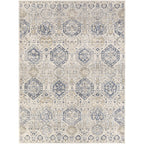 Livabliss Indigo Arts & Crafts Medallion Area Rug