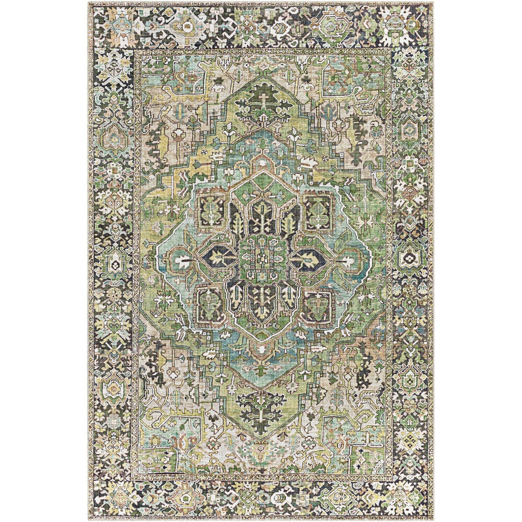 Livabliss Iris Updated Traditional Medallion Area Rug