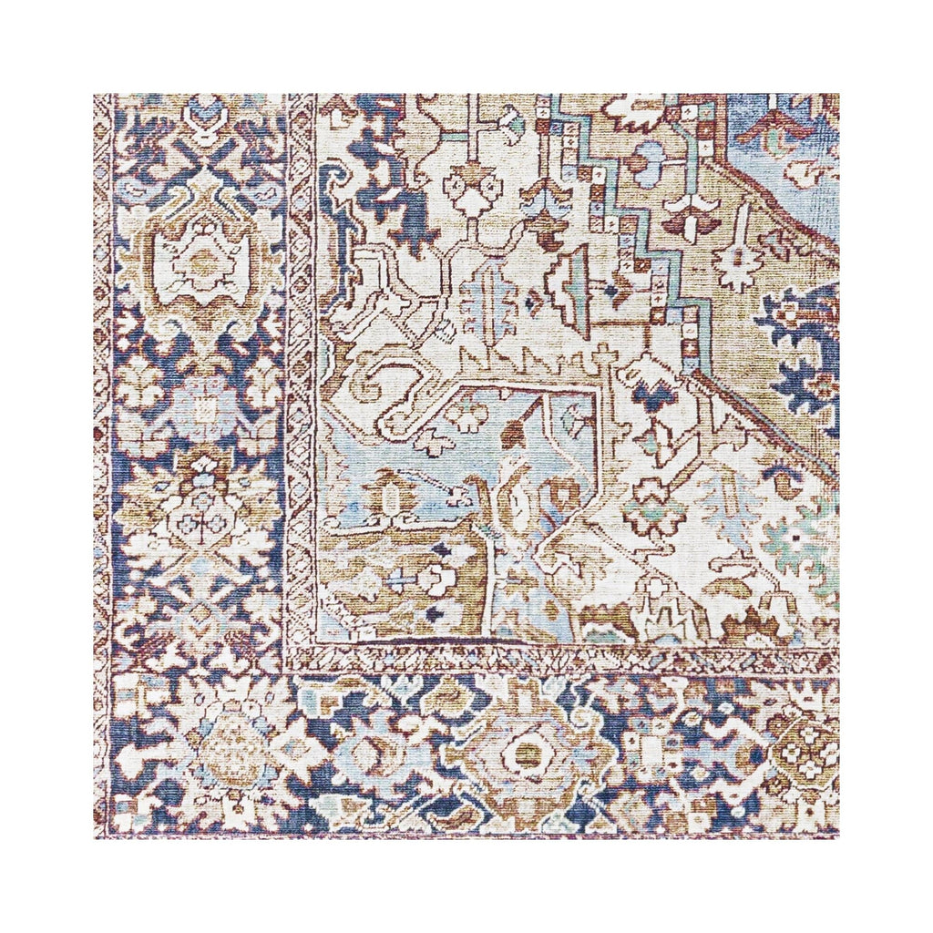 Livabliss Iris Updated Traditional Medallion Area Rug
