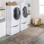 Livabliss Iris Updated Traditional Medallion Area Rug