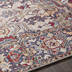 Livabliss Iris Updated Traditional Medallion Area Rug