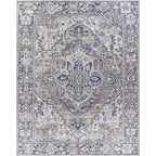 Livabliss Iris Updated Traditional Medallion Area Rug