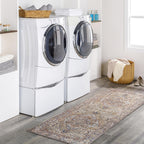 Livabliss Iris Updated Traditional Medallion Area Rug