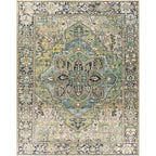 Livabliss Iris Updated Traditional Medallion Area Rug