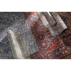 Livabliss Iris Updated Traditional Medallion Area Rug
