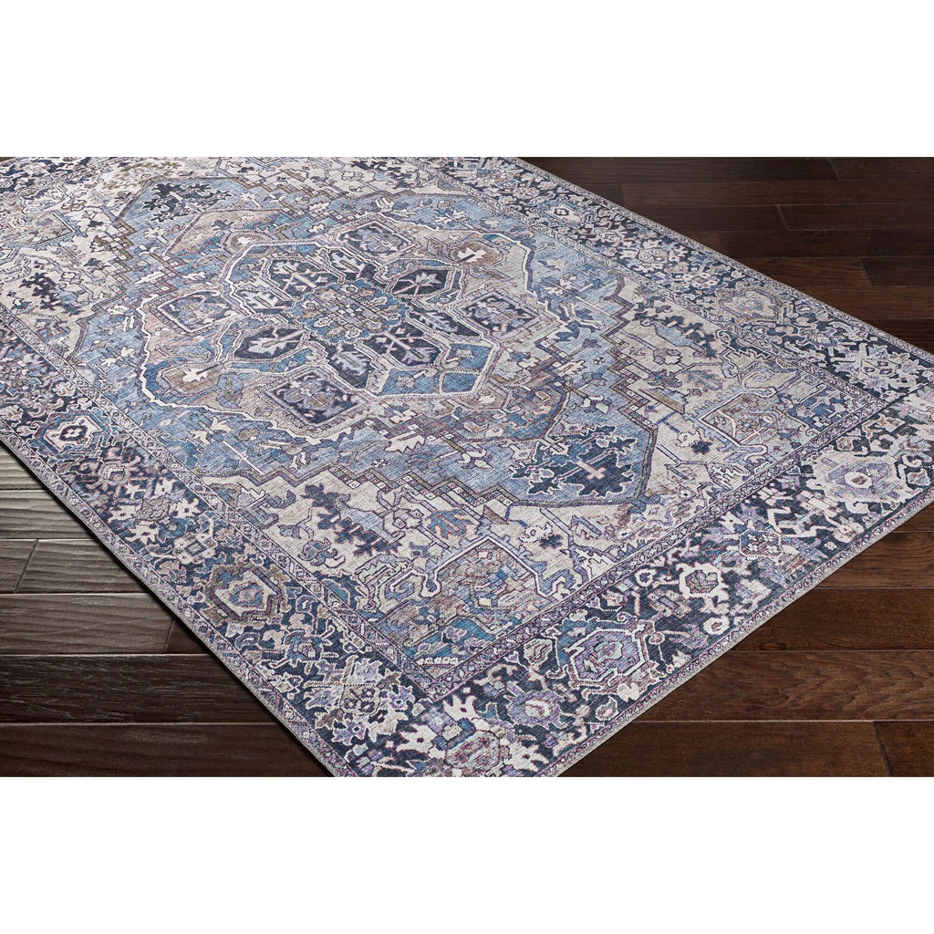 Livabliss Iris Updated Traditional Medallion Area Rug