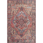 Livabliss Iris Updated Traditional Medallion Area Rug