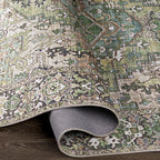 Livabliss Iris Updated Traditional Medallion Area Rug