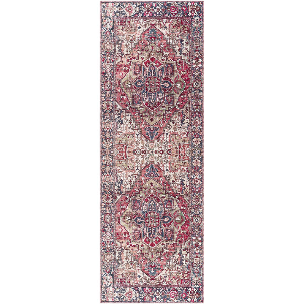 Livabliss Iris Updated Traditional Medallion Area Rug