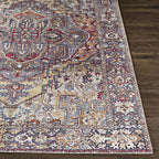 Livabliss Iris Updated Traditional Medallion Area Rug