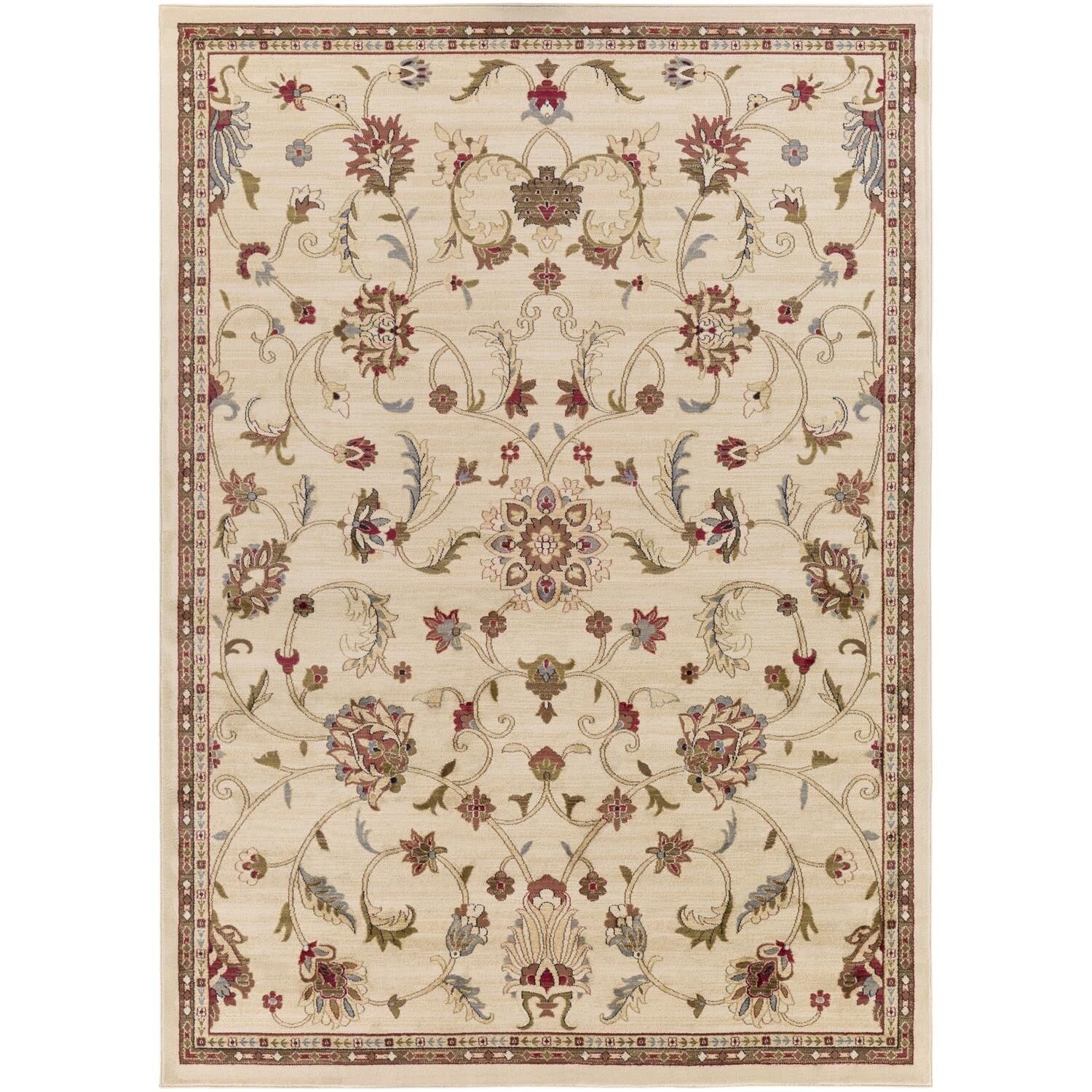 Livabliss Riley Updated Traditional Oriental Area Rug