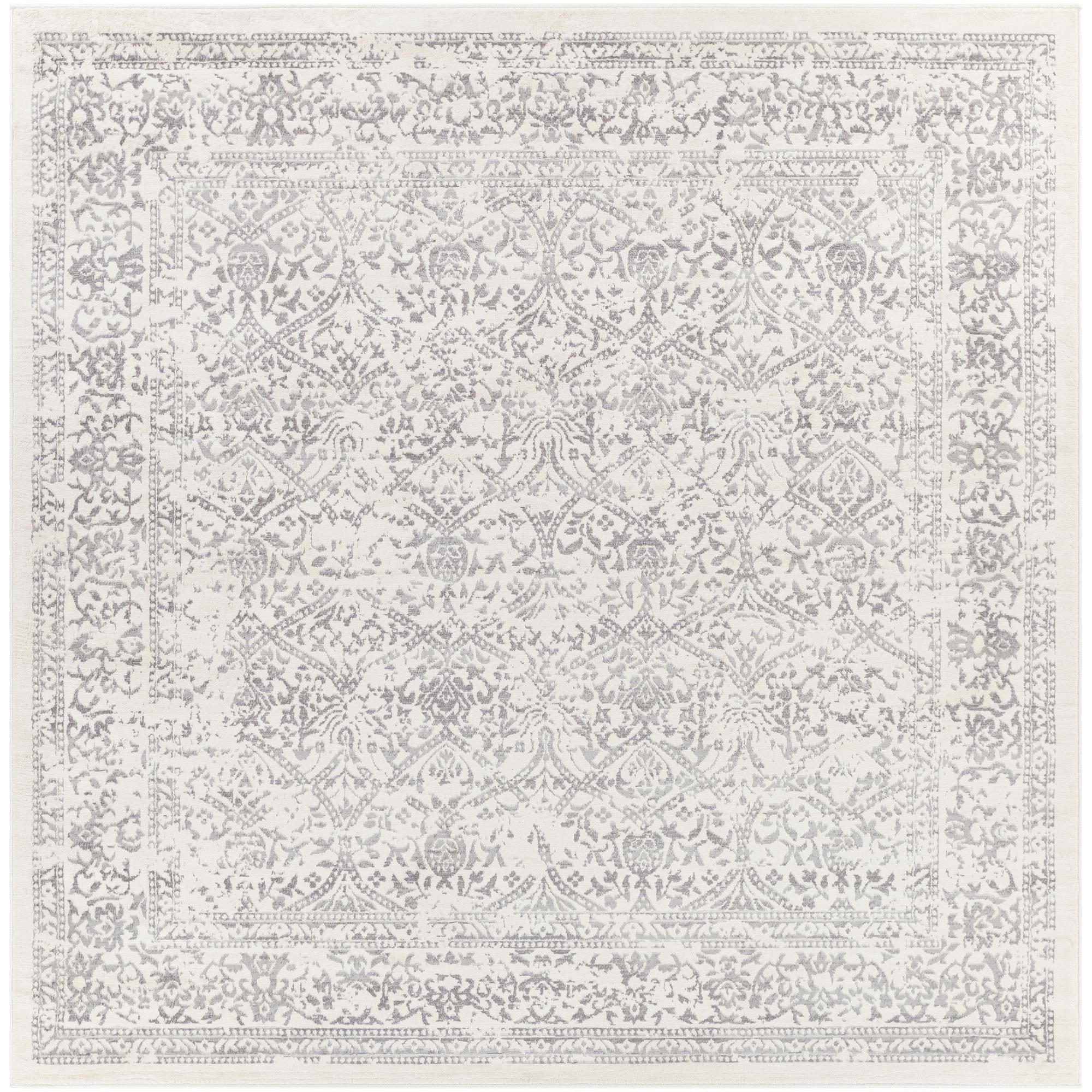 Livabliss Roma Distressed Medallion Area Rug