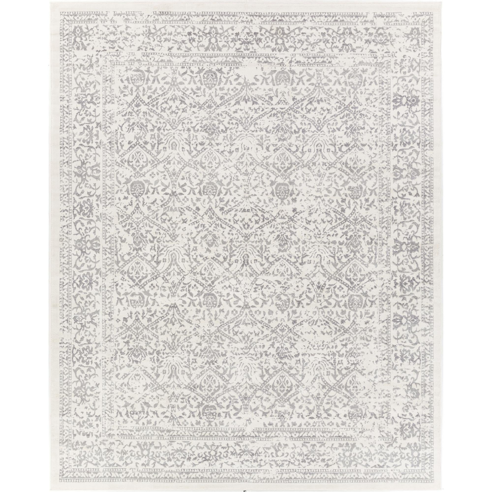 Livabliss Roma Distressed Medallion Area Rug
